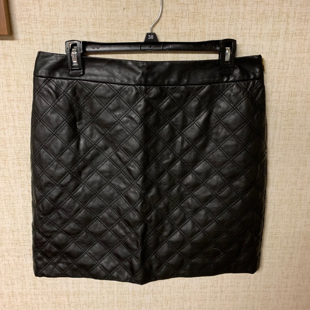 Banana Republic leather skirt